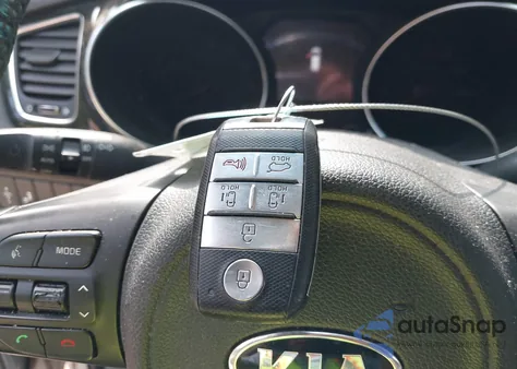 2015 Kia Sedona Ex from USA, damaged, VIN KNDMC5C19F6019940